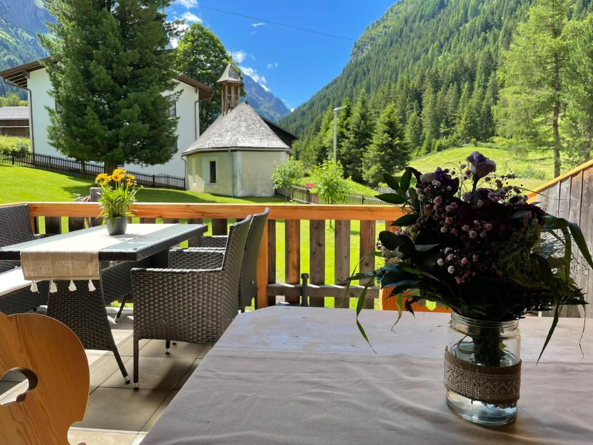 Apart Luibisblick Sankt Leonhard im Pitztal Kültér fotó