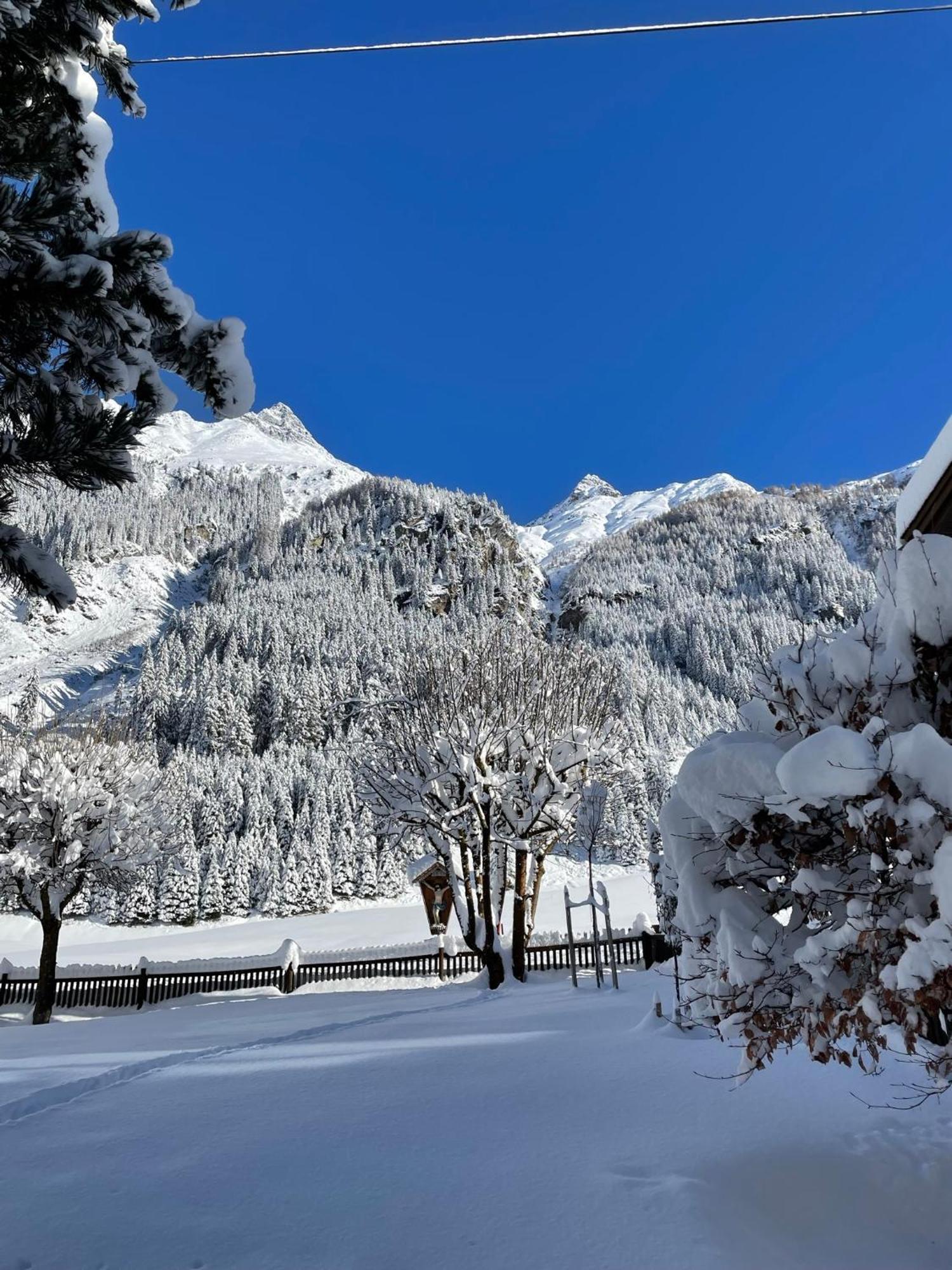 Apart Luibisblick Sankt Leonhard im Pitztal Kültér fotó